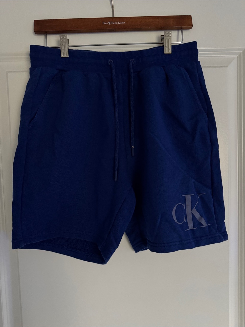 NWOT Men’s Calvin Klein Jeans Blue Casual Drawstring Shorts S